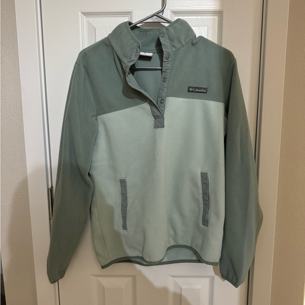 Columbia Green Fleece Pullover